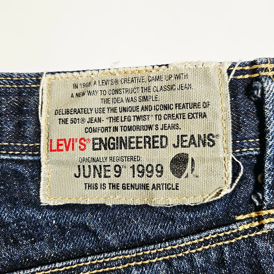 [실측32][리바이스] 90's 엔지니어드 진® 3rd 데님 상품이미지7