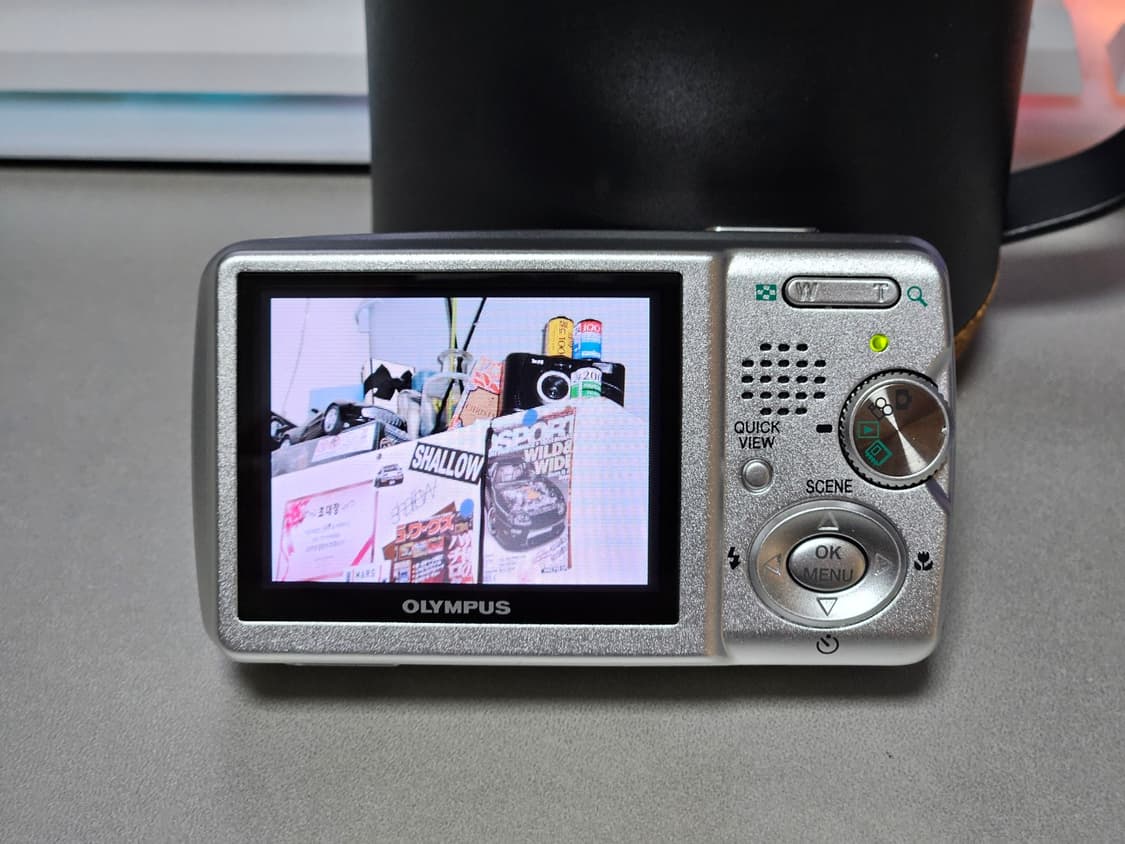 올림푸스 뮤 40 (뮤 500) 빈티지 디카 A급 상품이미지4