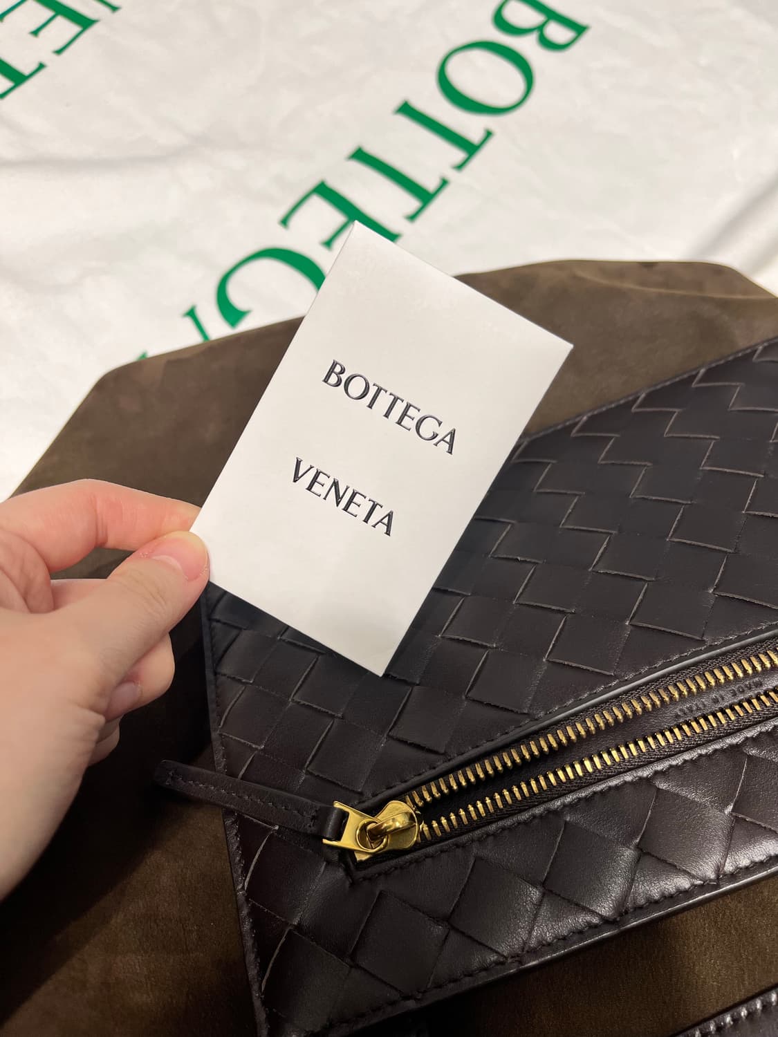 보테가 베네타 미디엄 플랩 토트백 상품이미지4