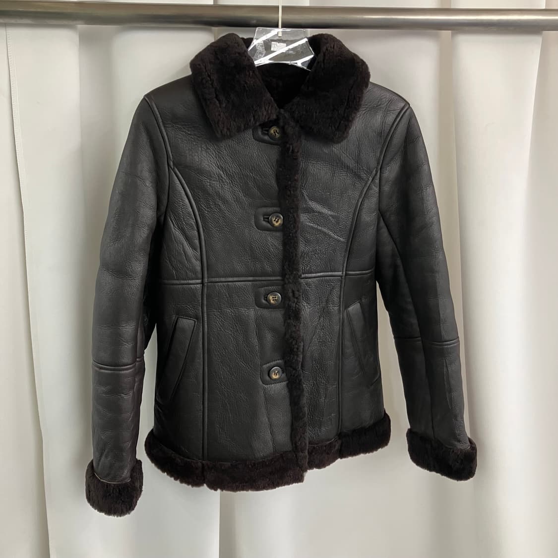 VTG 빈티지 무스탕 가죽 자켓 상품이미지1