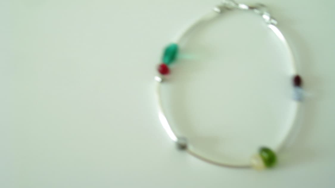 🌿 핸드메이드 Glass Bead 발찌&팔찌 상품이미지1