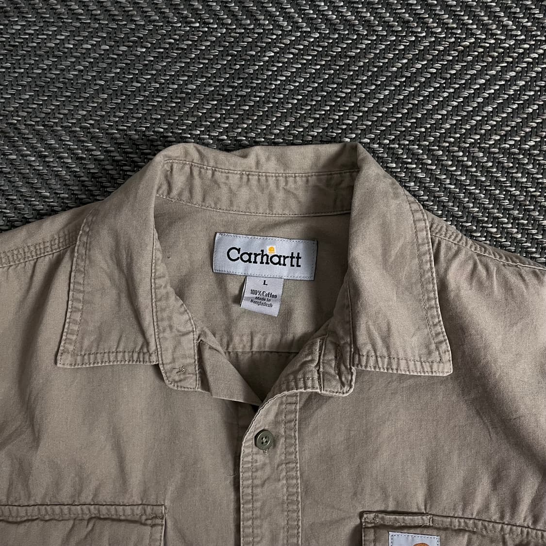 칼하트 원포켓 박시핏 워크 셔츠y 3080 상품이미지5