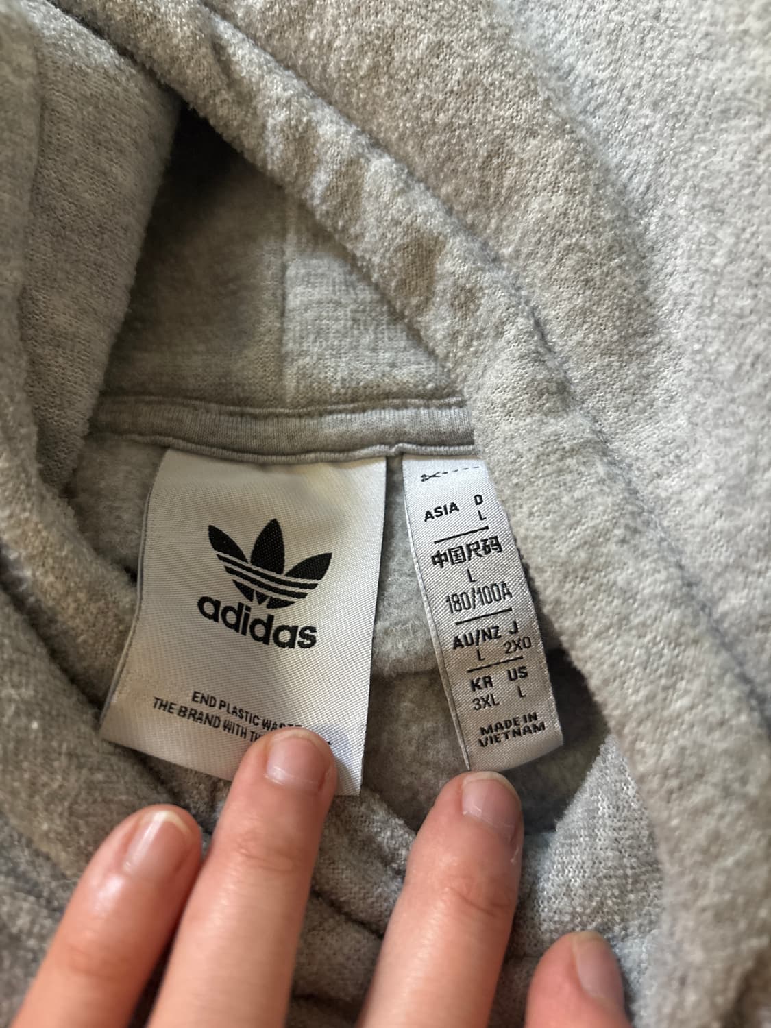 아디다스 프렌치 테리 후디 상품이미지3