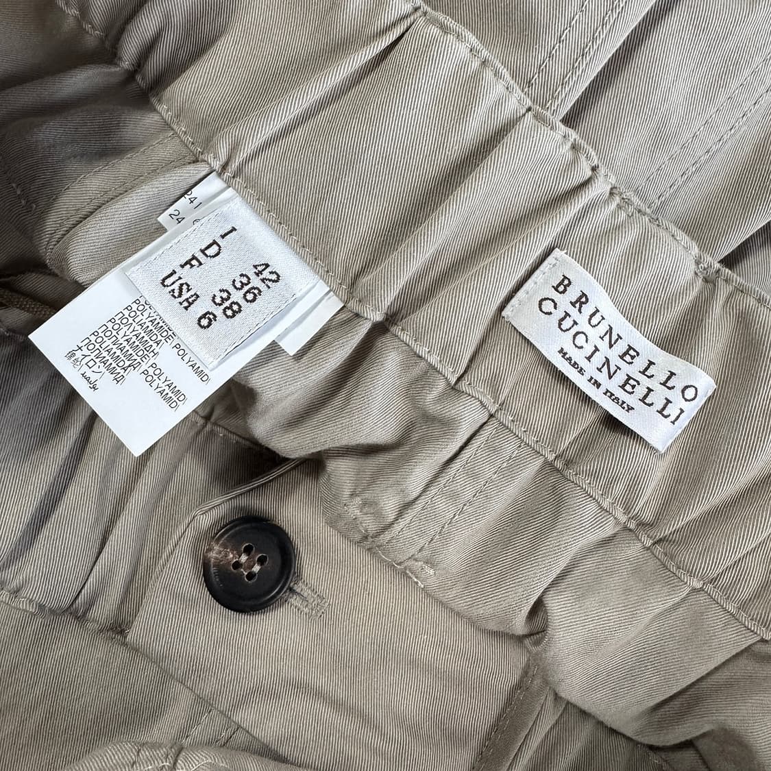 브루넬로쿠치넬리 드로우스트링 스커트 상품이미지4