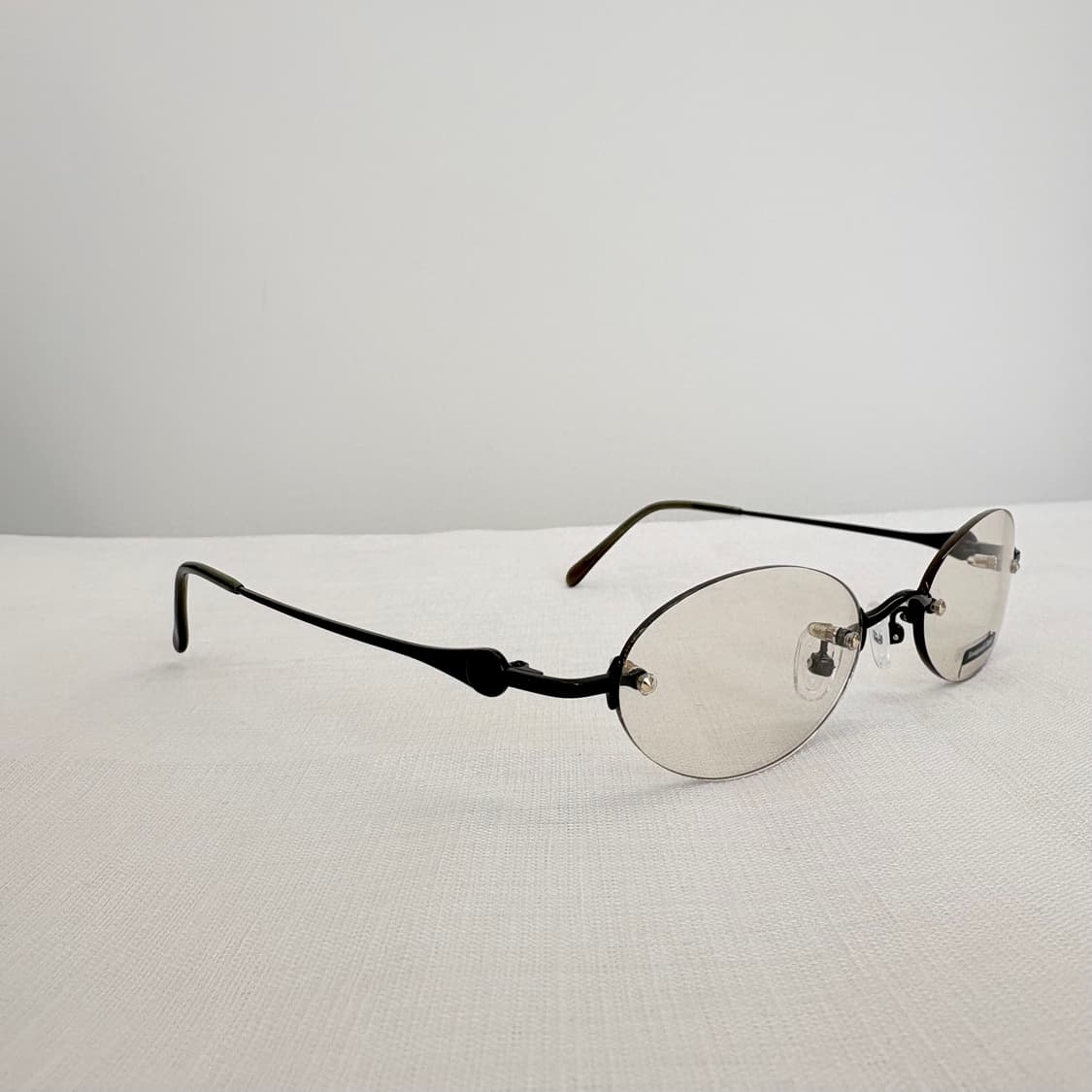 ISSAQUAH 오벌 브라운 무테 상품이미지3