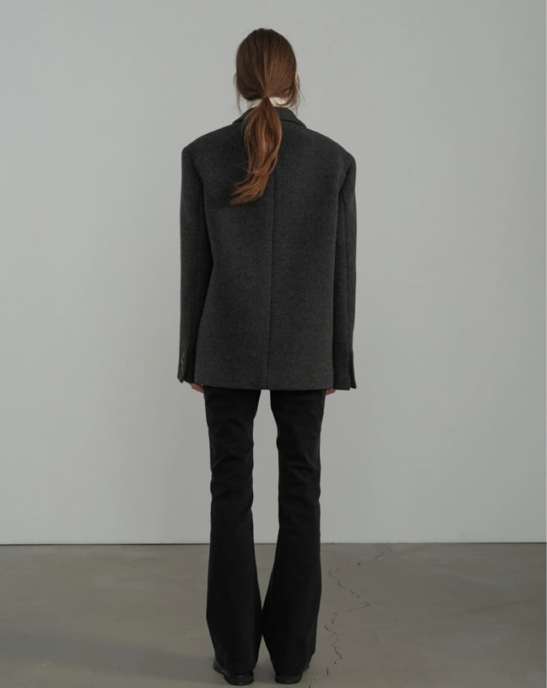Septim 셉팀 울 블레이저 자켓 차콜 새상품 사이즈 s 상품이미지2