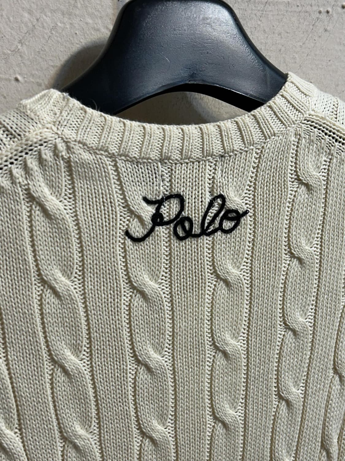 폴로 랄프로렌 케이블 반팔 니트 상품이미지6