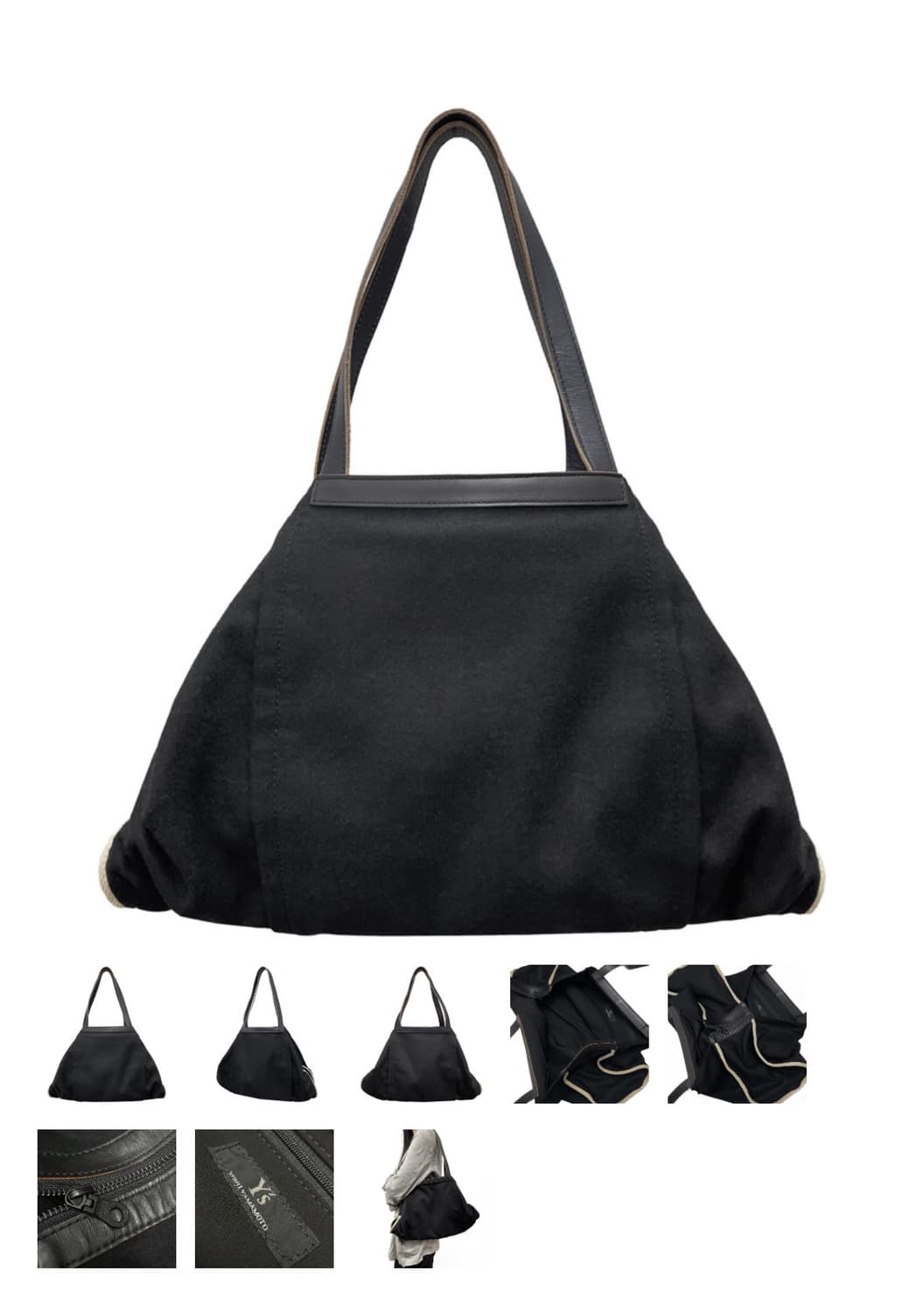 Y’s Yohji Yamamoto 숄더 백 상품이미지1