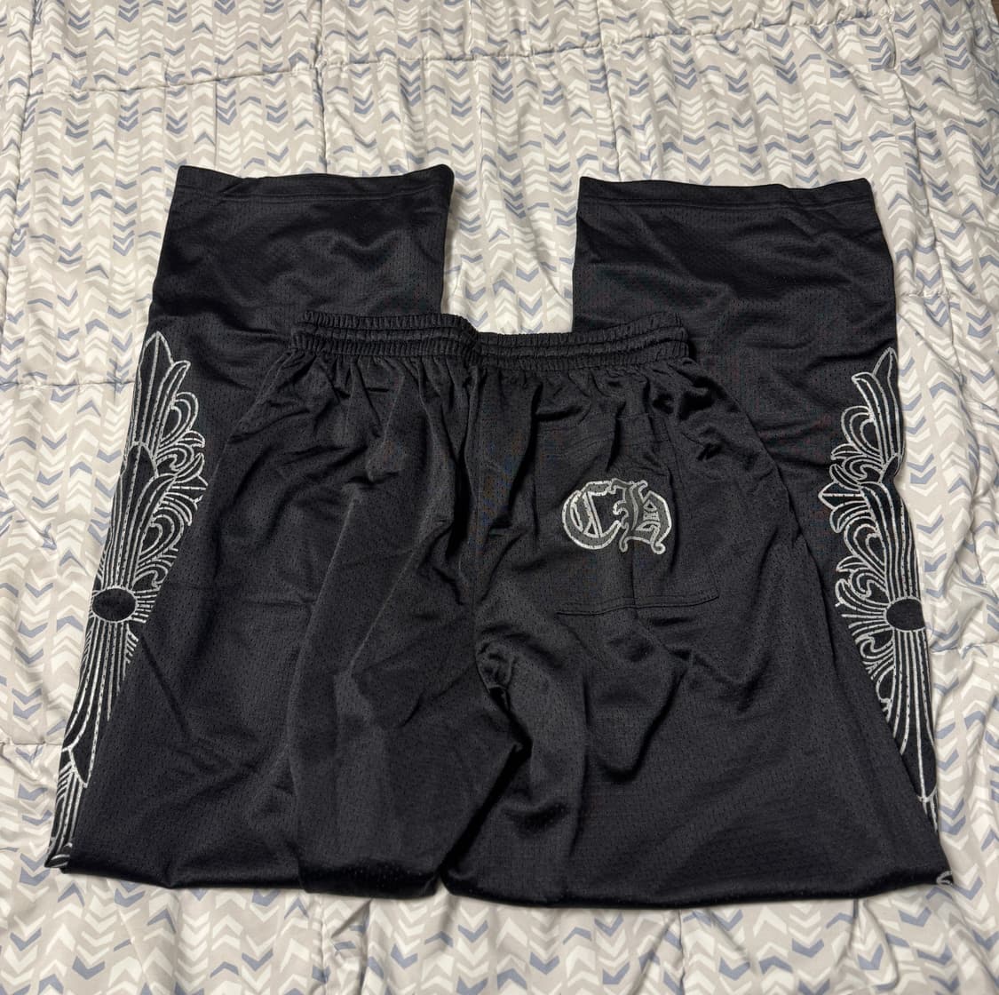 [새상품]크롬하츠 메쉬 바시티 팬츠 블랙 M 상품이미지3