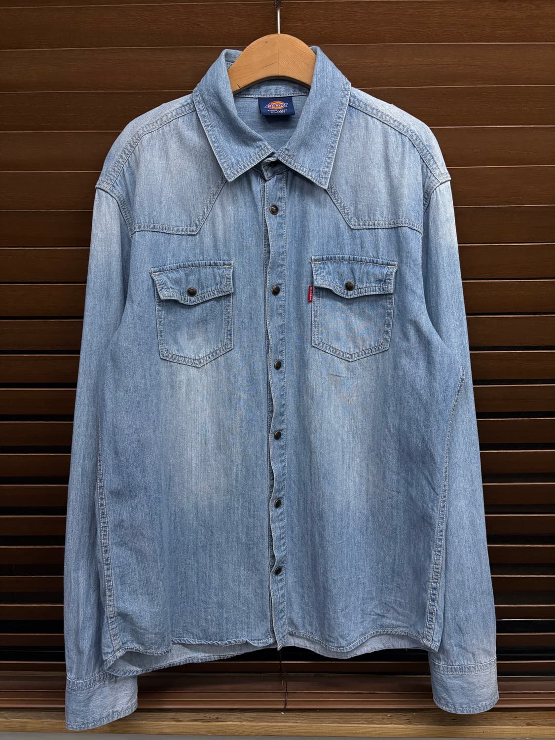 디키즈 웨스턴 데님셔츠 상품이미지2