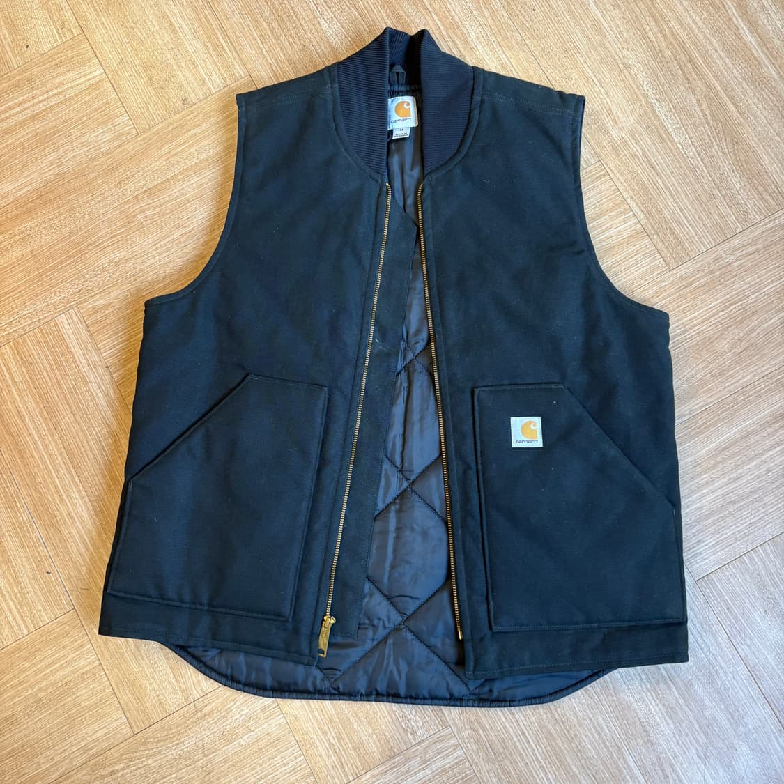 칼하트 V01 블랙 퀼티드 베스트 상품이미지7