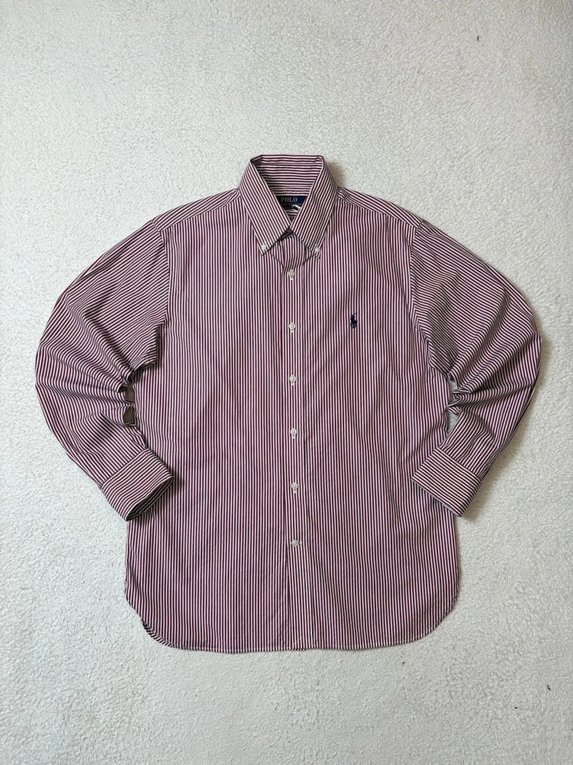 폴로 랄프로렌 큐알 스트라이프 베이직 셔츠 PN6478 상품이미지1