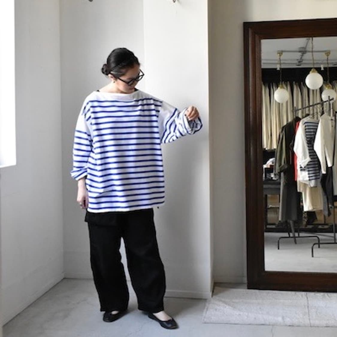 [3]우티 outil Tricot AAST Blue White 상품이미지1