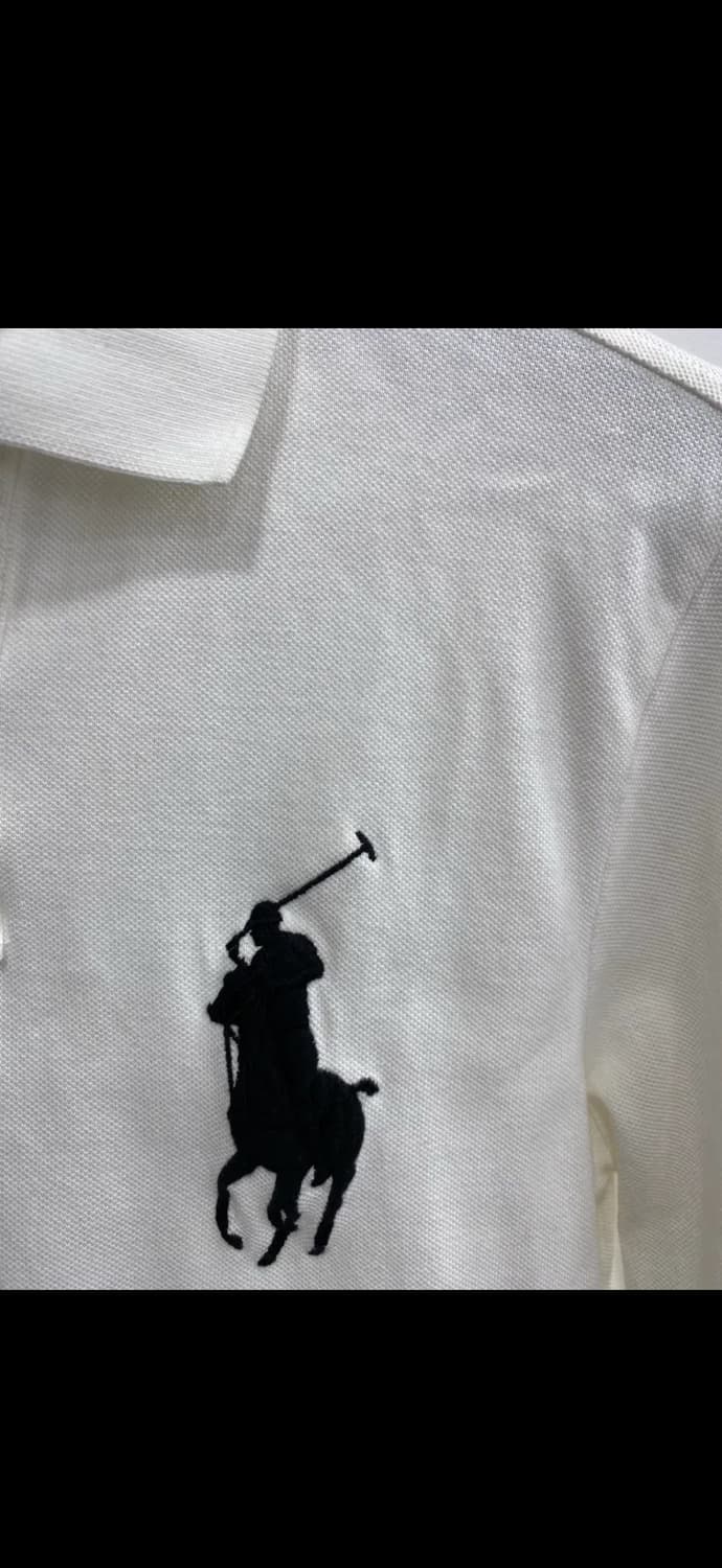폴로 랄프로렌 빅포니 화이트 럭비티  상품이미지2