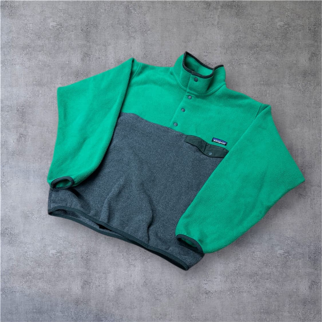 파타고니아 신칠라 컬러블록 그린니켈 S 상품이미지2