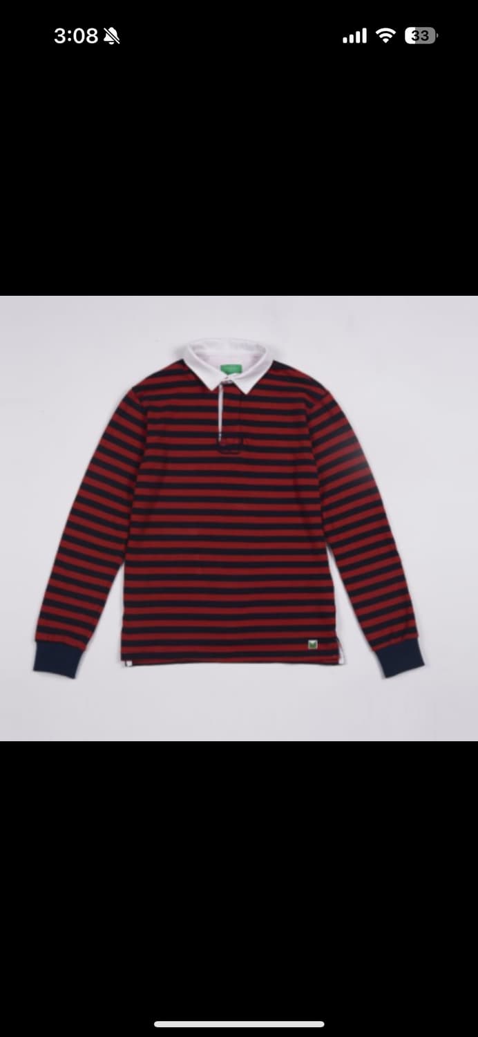 맥길LA OTTO 럭비셔츠 XL 상품이미지1