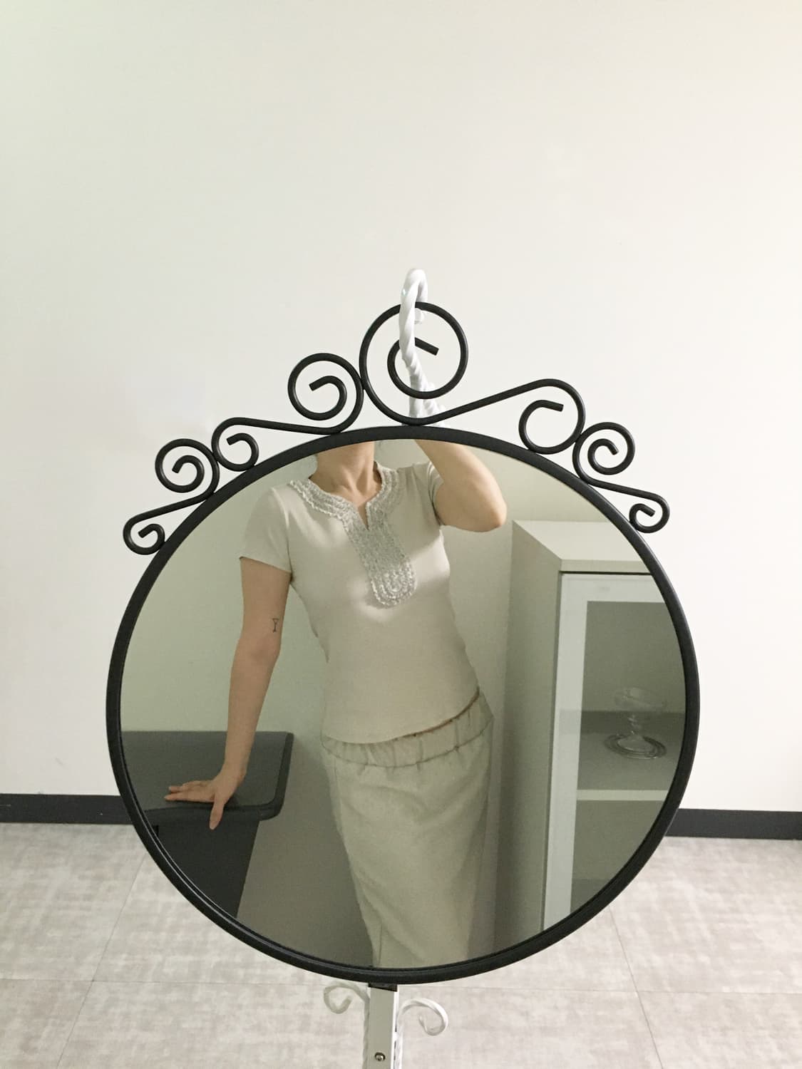 frill detail ribbed tee 상품이미지6