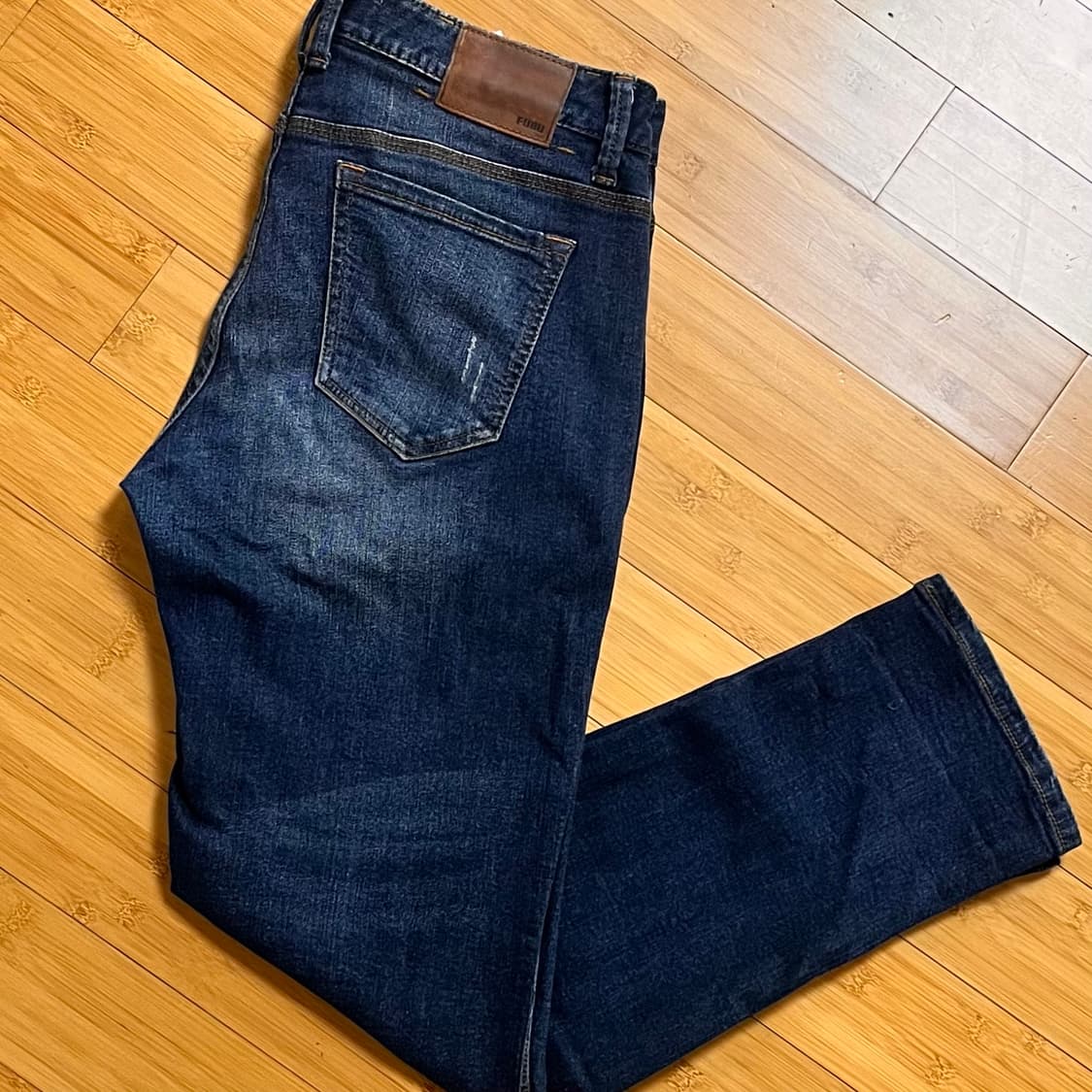 후부 데님팬츠 SIZE 86 상품이미지1