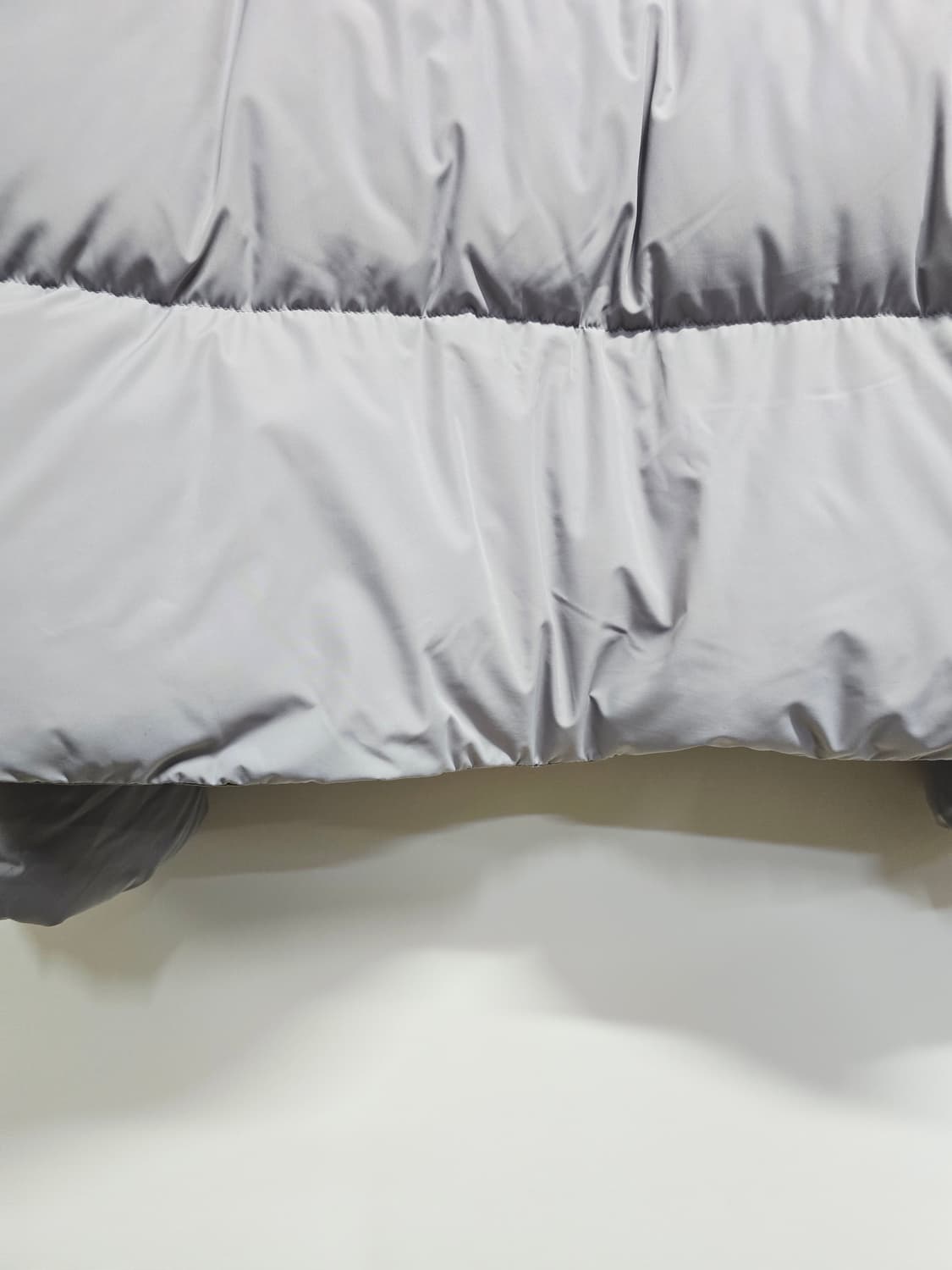 무신사스탠다드 프리미엄 구스패딩 점퍼 회색 상품이미지6