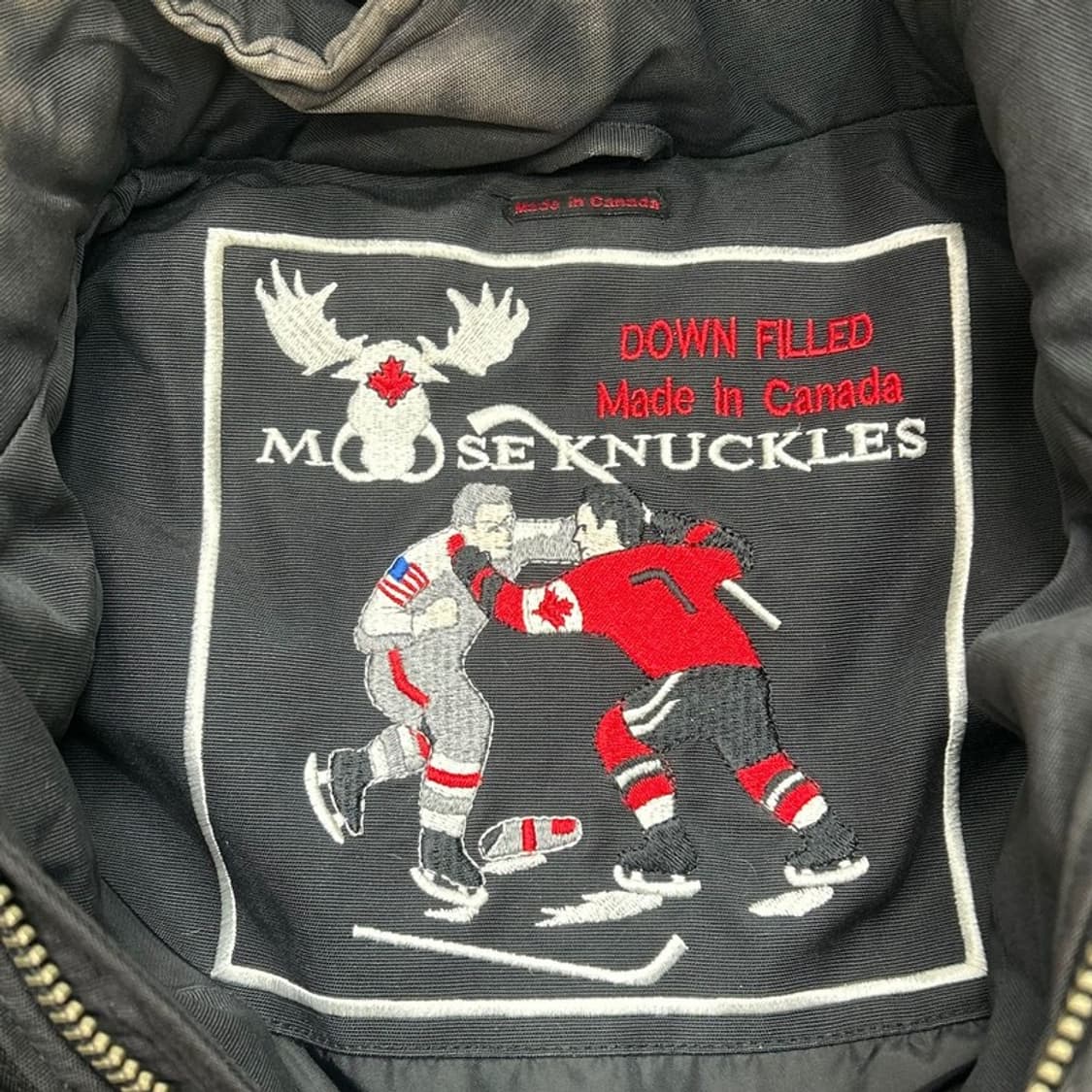 무스너클 오리지널 쓰리쿼터 자켓 블랙 S 상품이미지7