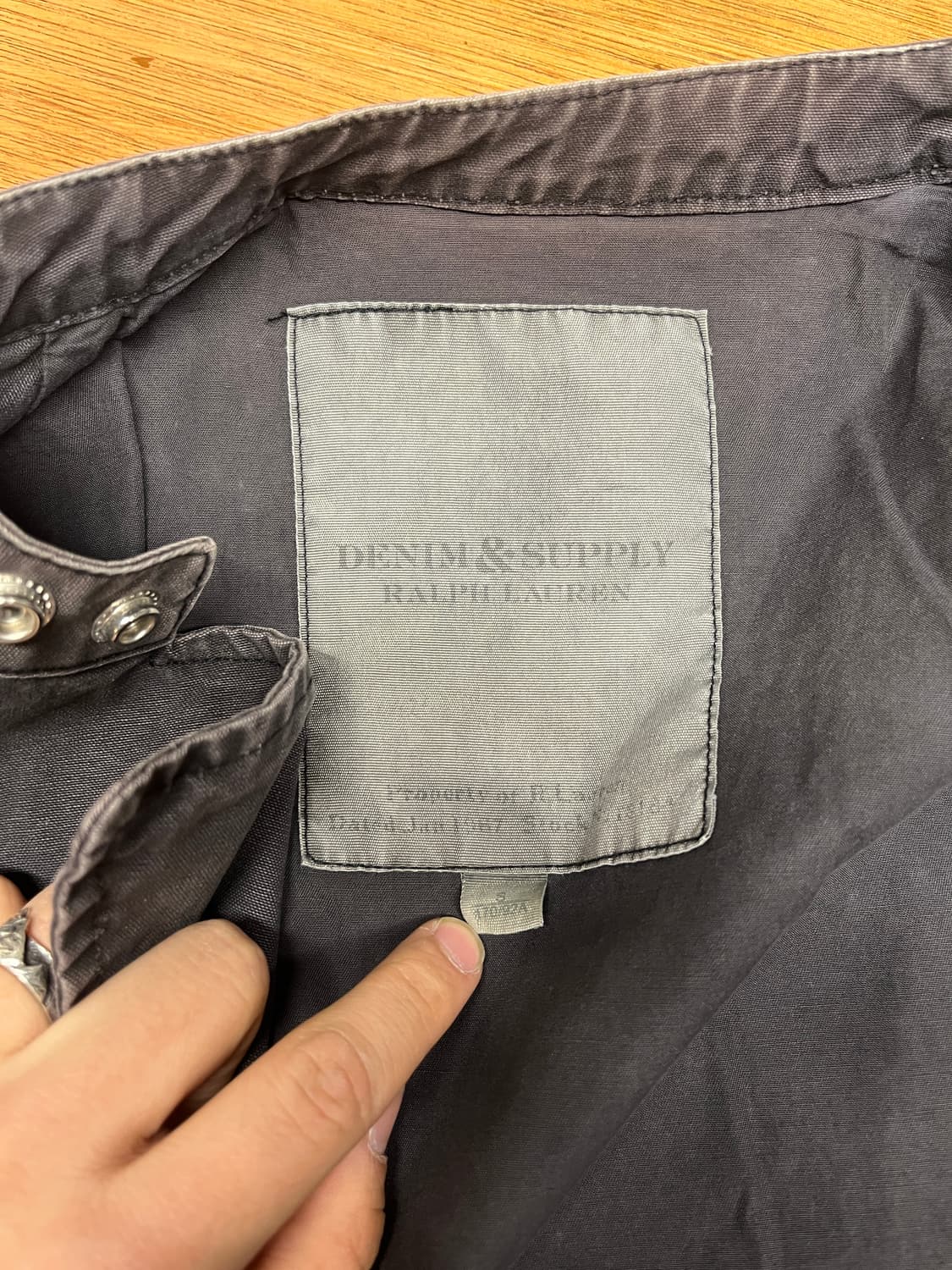 데님엔서플라이 워싱 라이더 자켓 S 상품이미지4