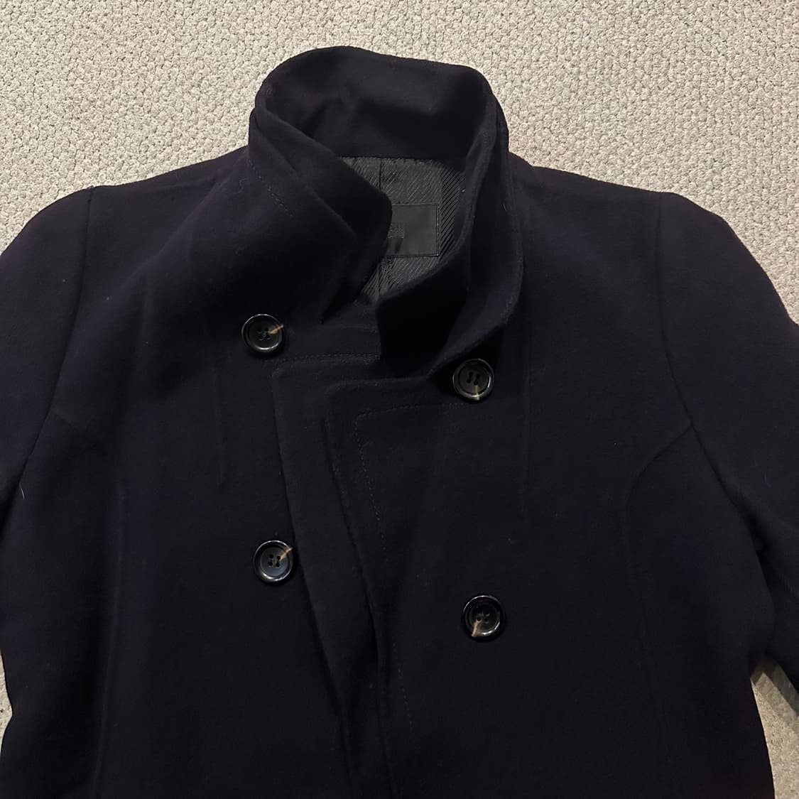 시스템 SYSTEM 더블브레스트 울 코트  상품이미지5