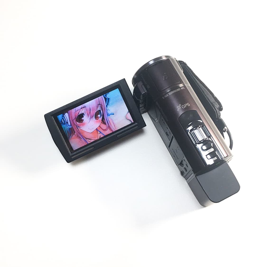 [영화색감풀박스]소니 Sony HDR-CX590V 빈티지캠코더 브라운 상품이미지3