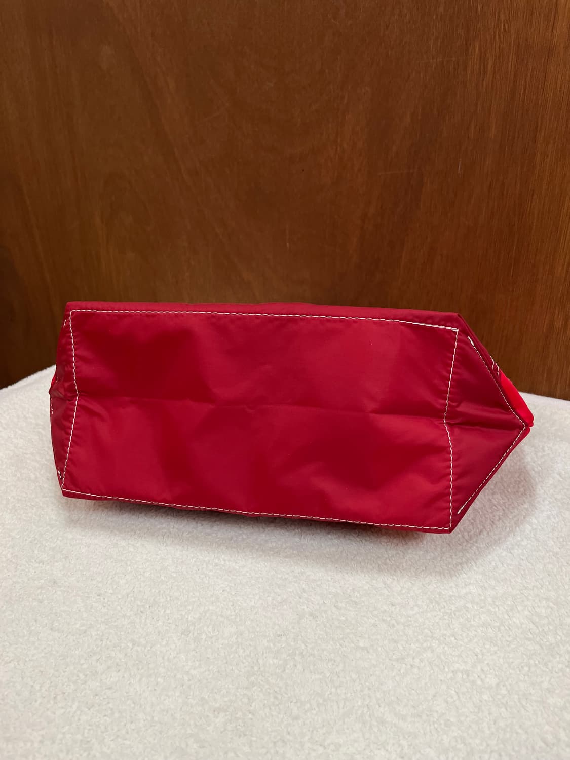 포터 화이트 스티치 토트백 레드 상품이미지8