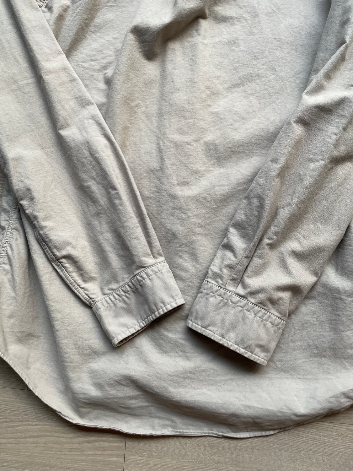 폴로 가먼트다이 옥스포드 셔츠 포그 그레이 상품이미지6