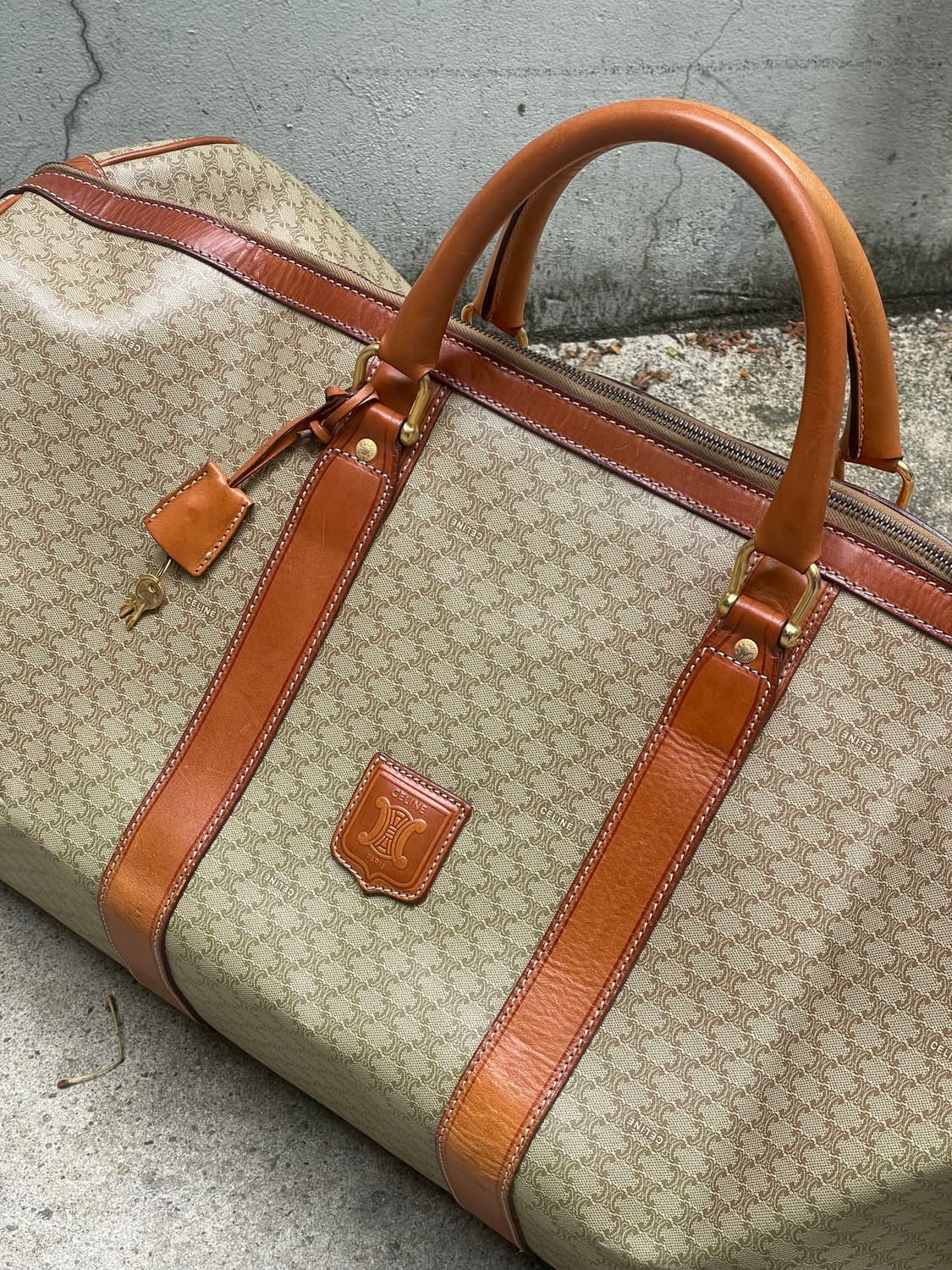 [CELINE, 희귀매물] 셀린느 마카담 59 보스턴백 상품이미지6