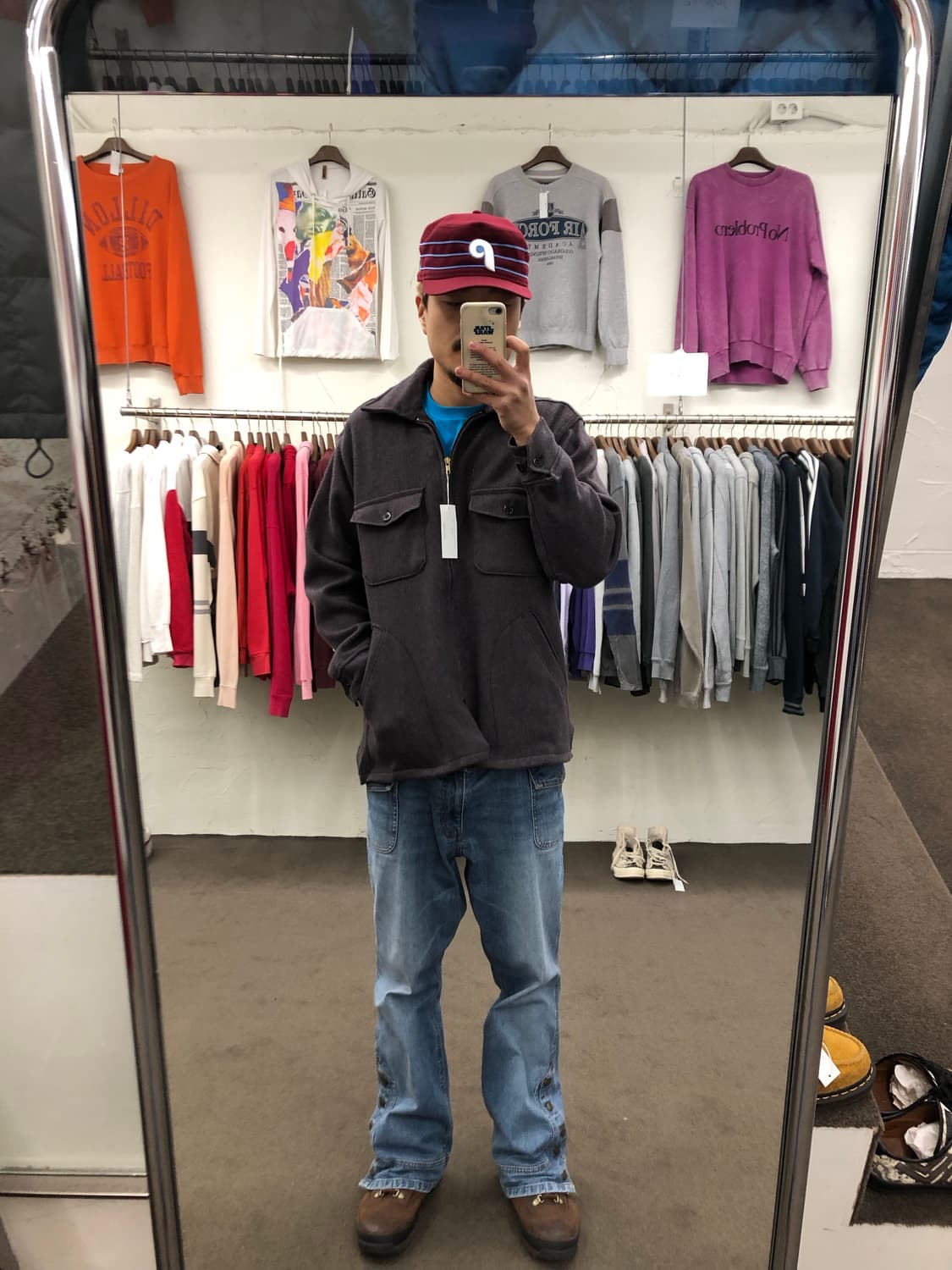 melton 울 자켓 상품이미지5