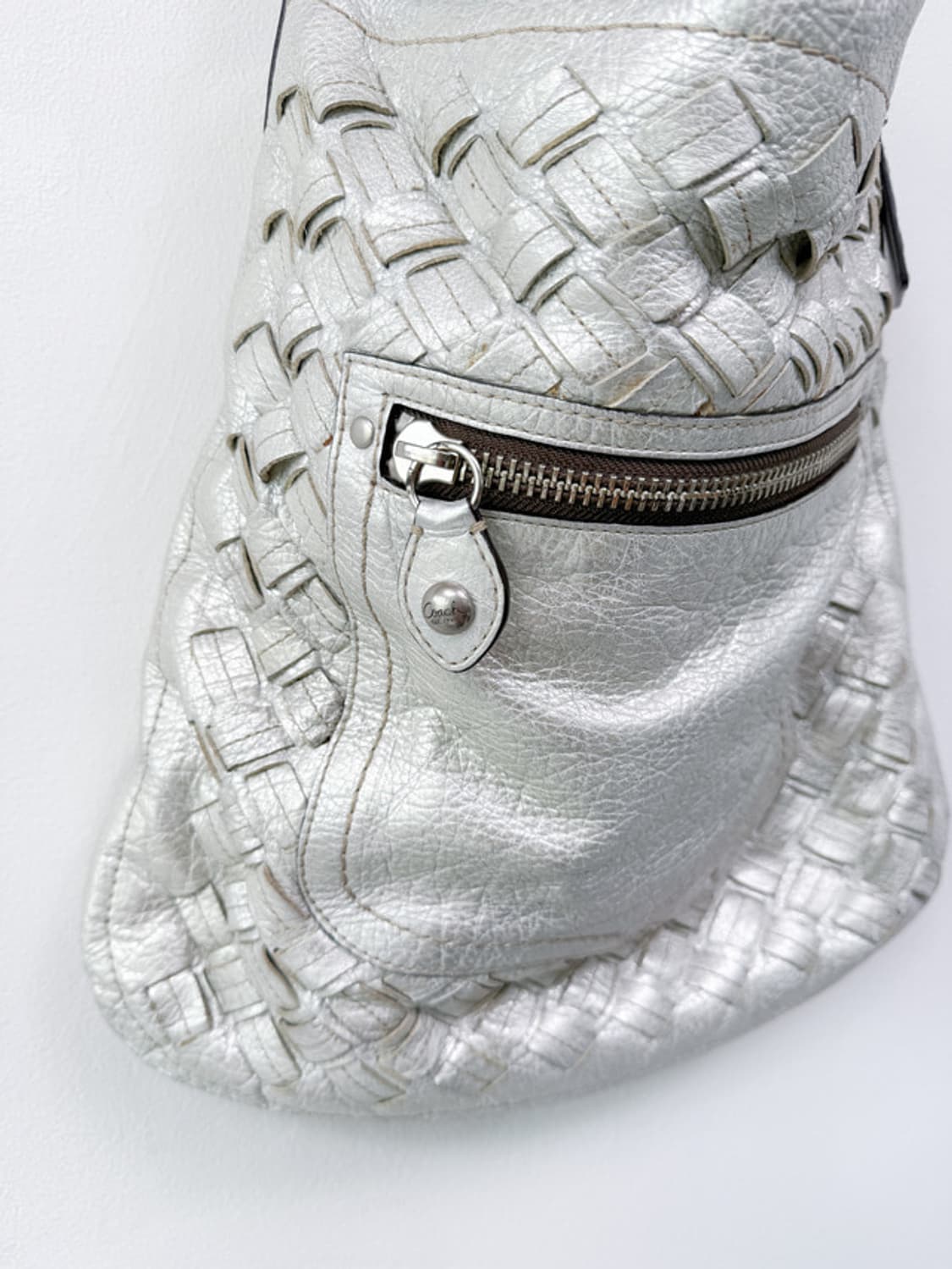 Coach silver shoulder bag 상품이미지6