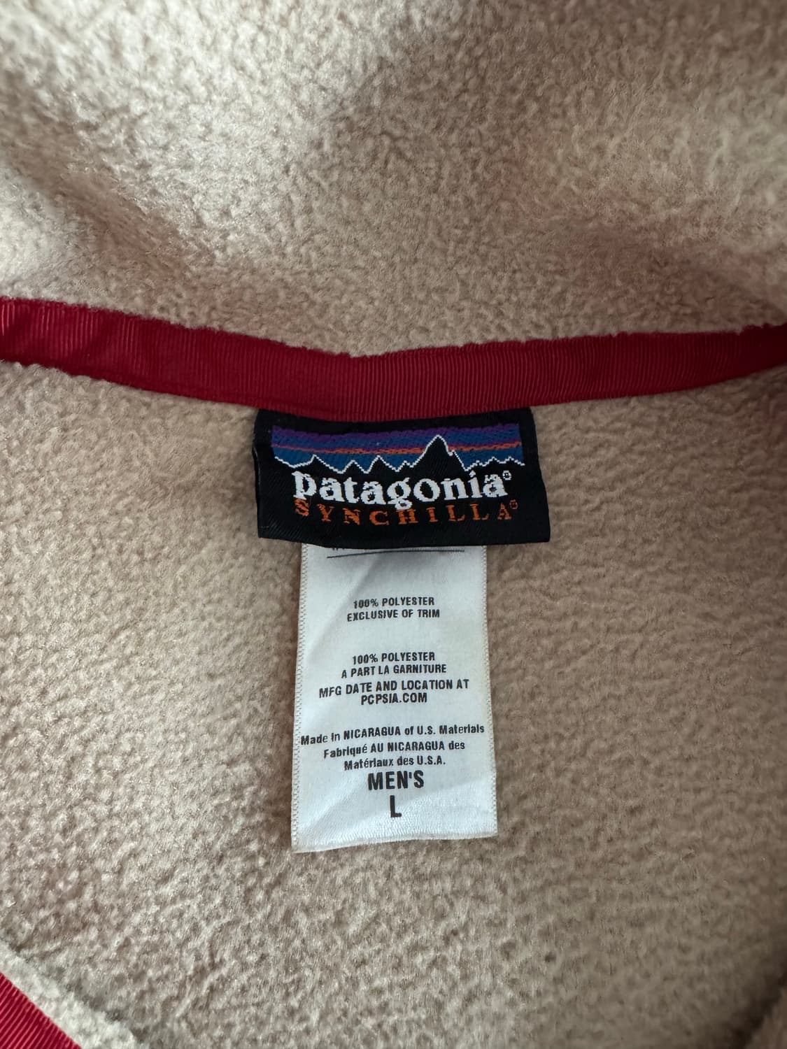 [L] 파타고니아 신칠라 크림 브라운 상품이미지4