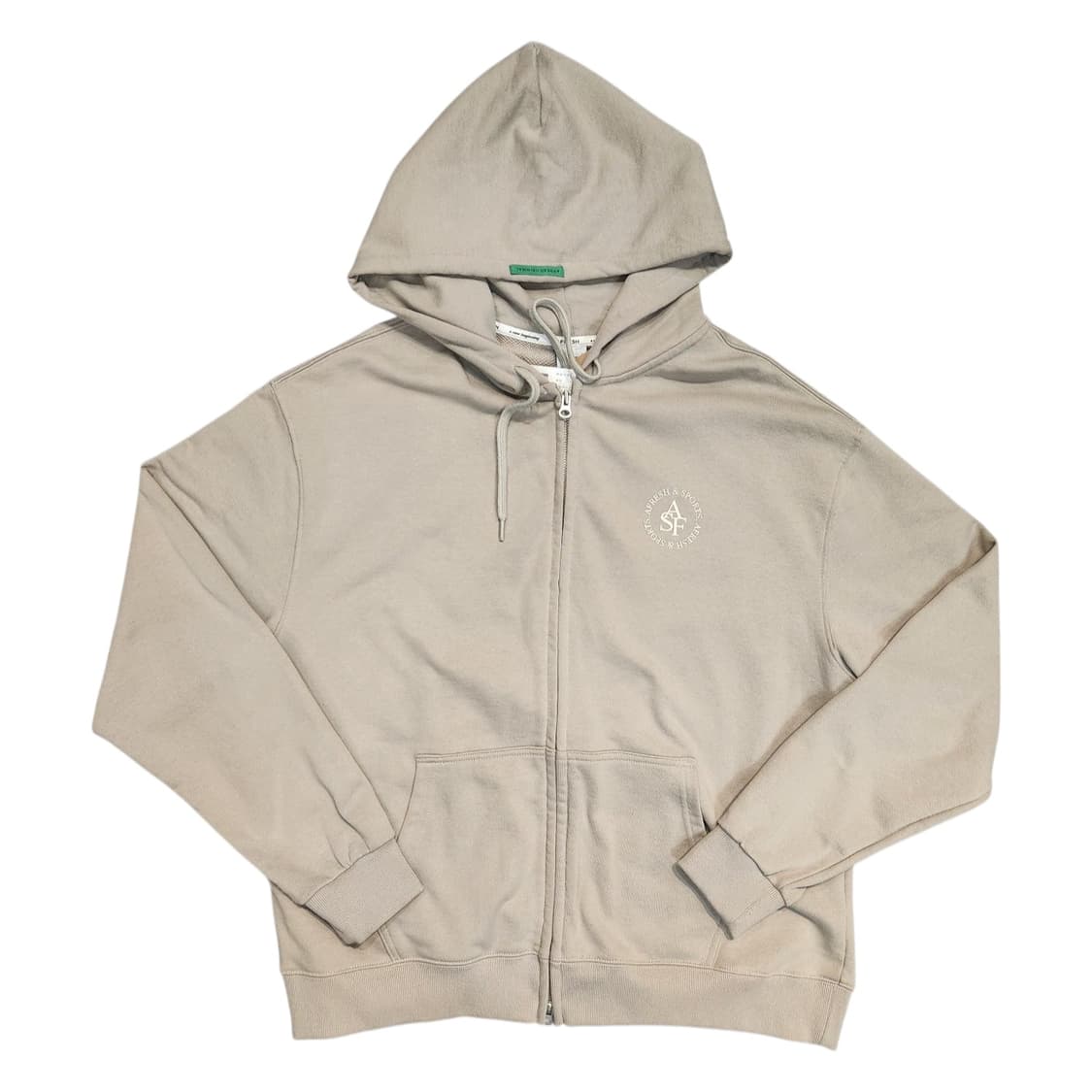 AFRESH 베이지 후드집업 상품이미지1