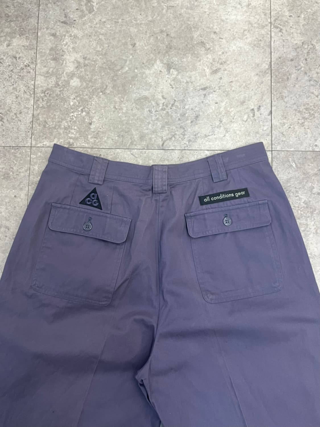 나이키 acg 코튼 팬츠 퍼플 90 #csz2344 상품이미지7