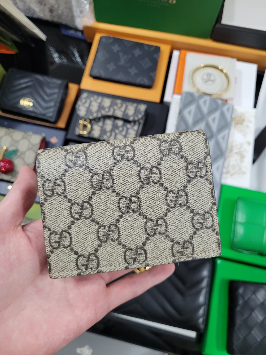 구찌 체리 카드지갑 상품이미지2