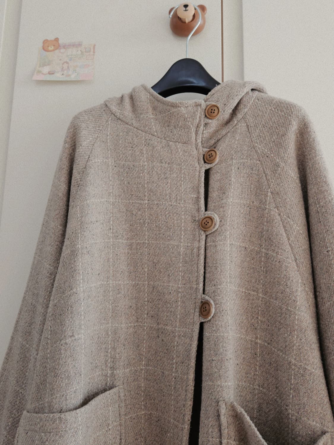 빈티지 사만사모스 sm2 후드코트 판초핏 케이프 상품이미지3