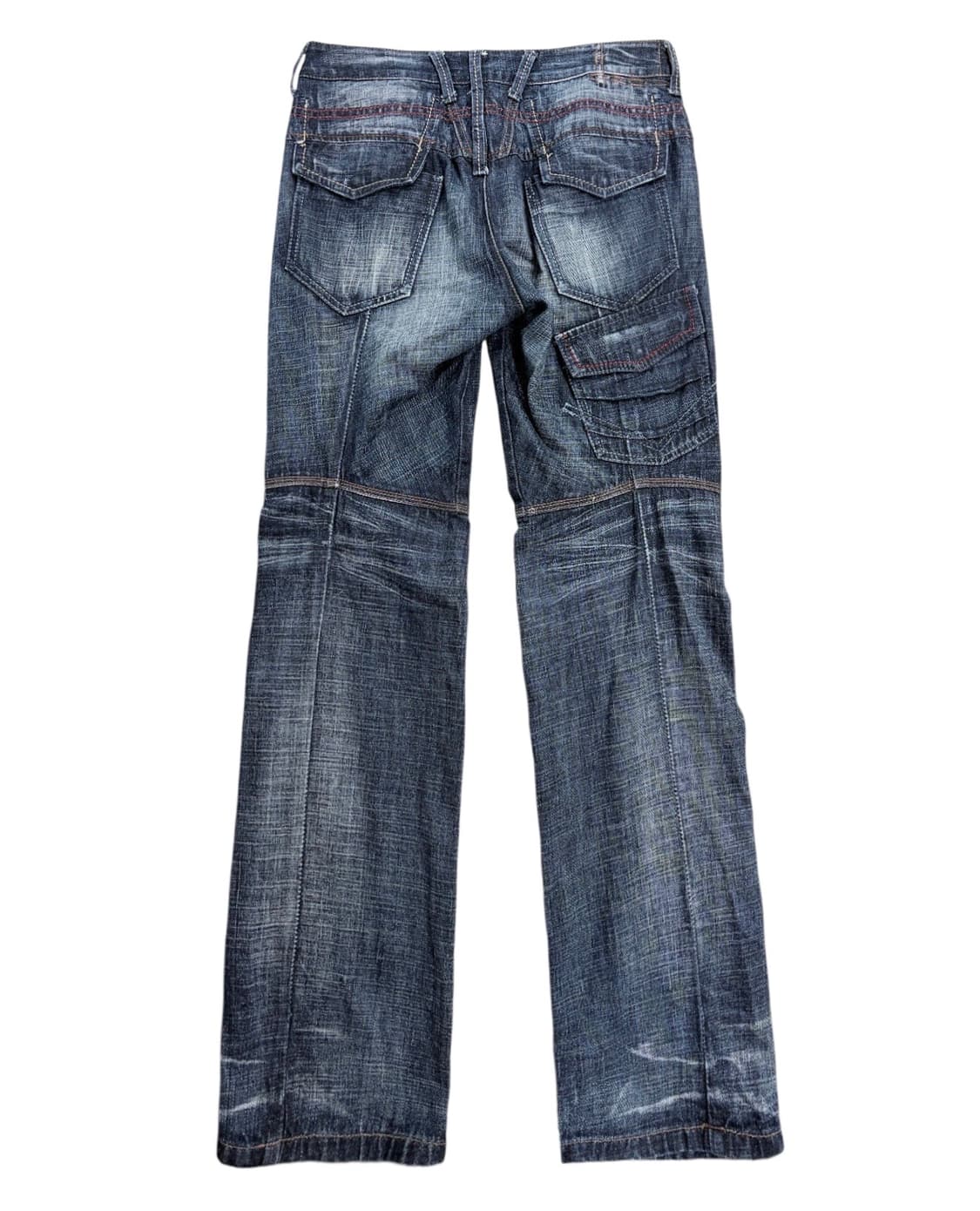 2000‘s 저버드 7포켓 워시드 플레어 데님 팬츠 상품이미지4