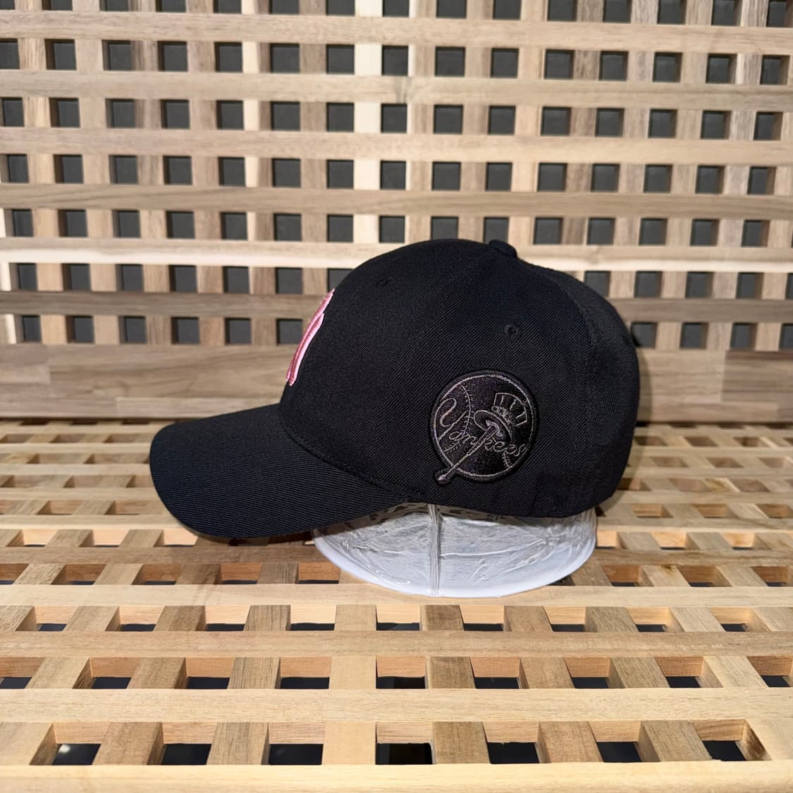 mlb 뉴욕 양키스 핑크로고 캡 상품이미지3