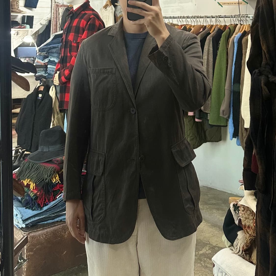 (착용컷) ALPHA CUBIC 클래식 블레이져 (남성용 98) 상품이미지3