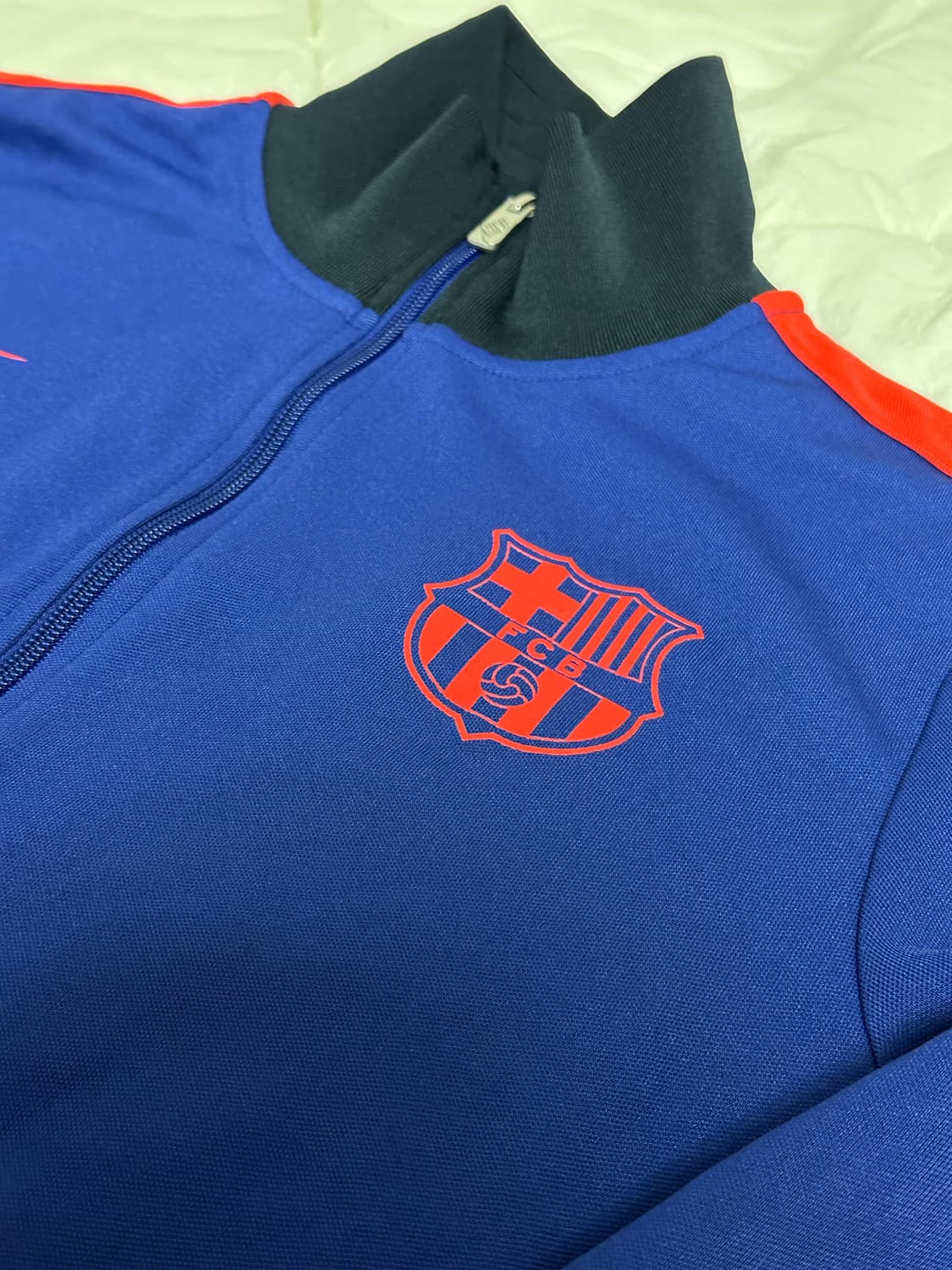 나이키 바르샤 져지 트랙탑 유산소 축구 라지 상품이미지3