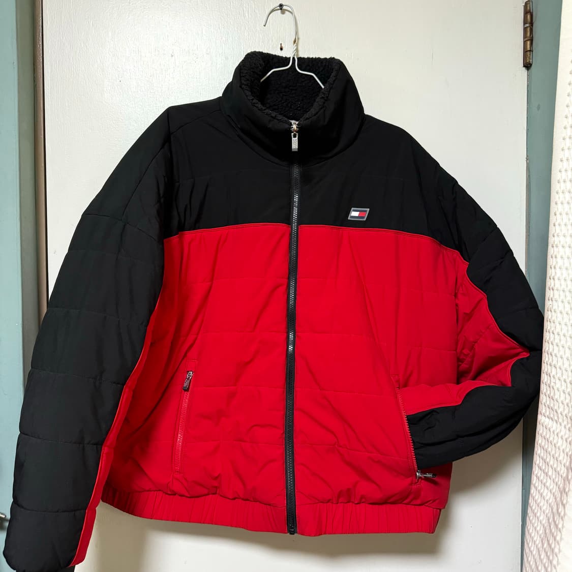 [XL] 타미 힐 피거 올드스쿨 점퍼 경량패딩 플리스 후리스 상품이미지1