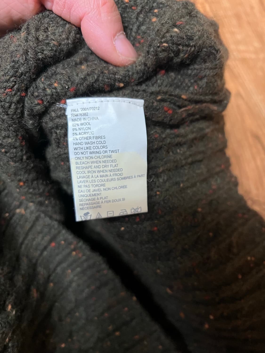 vintage Timberland sweater 상품이미지8