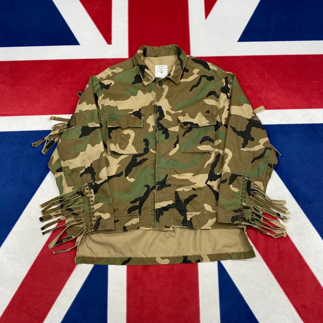 자라 오버핏 카모셔츠 여성 S 실측 66 상품이미지1