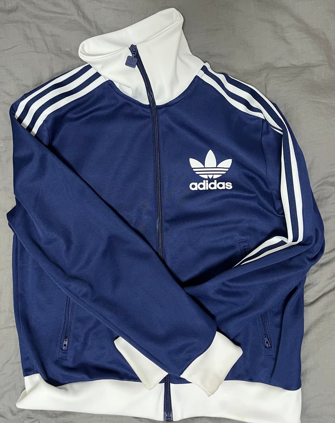 아디다스 베켄바우어 트랙탑 다크블루 L 상품이미지3
