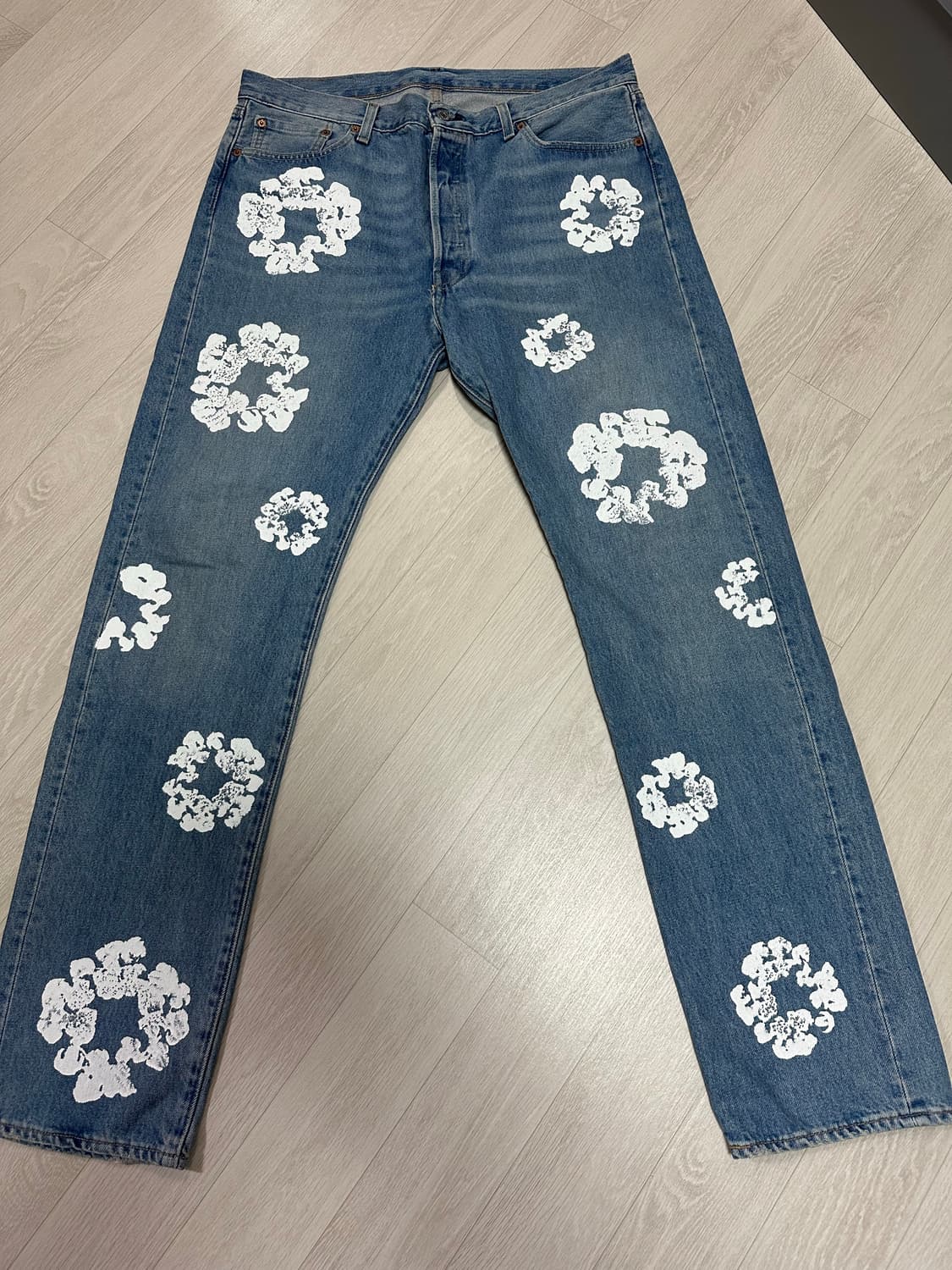 데님티어스 리바이스501 연청 상품이미지3