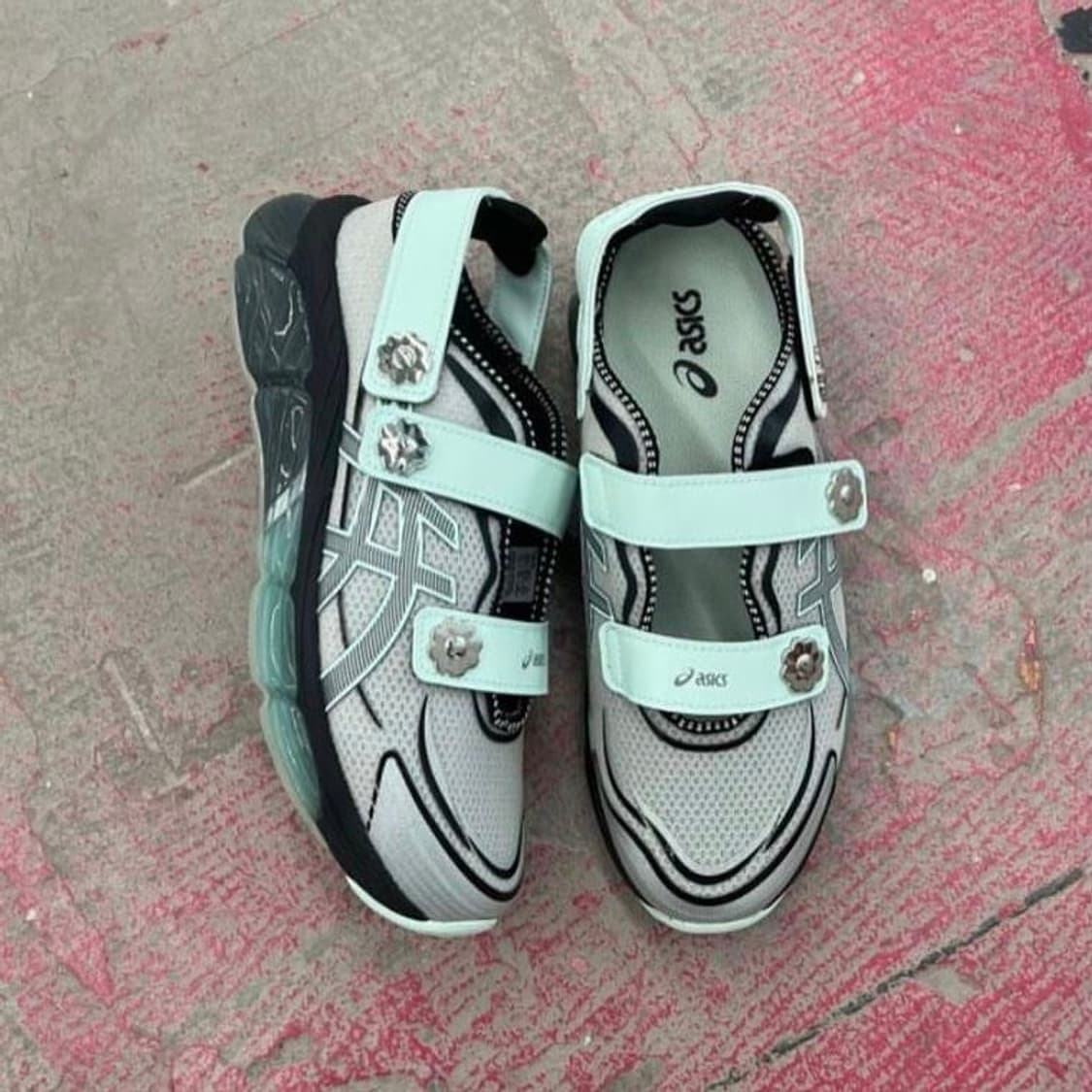 아식스 세실리에 반센 젤 퀀텀 360 8 실버 민트 상품이미지1