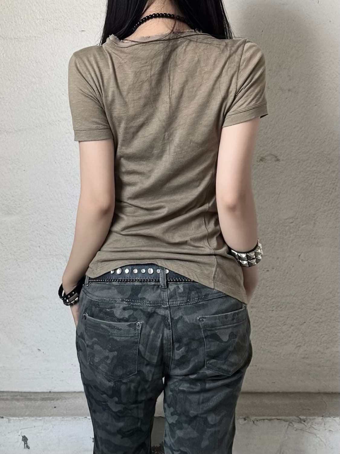 Brown vintage top 상품이미지2