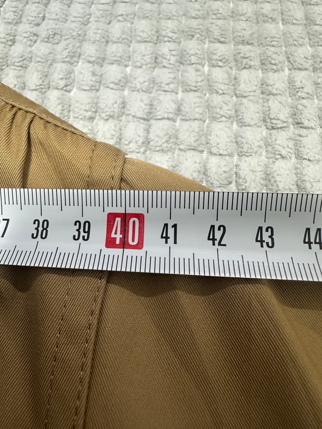 입생로랑 90s 싱글 브라운 코트 상품이미지5