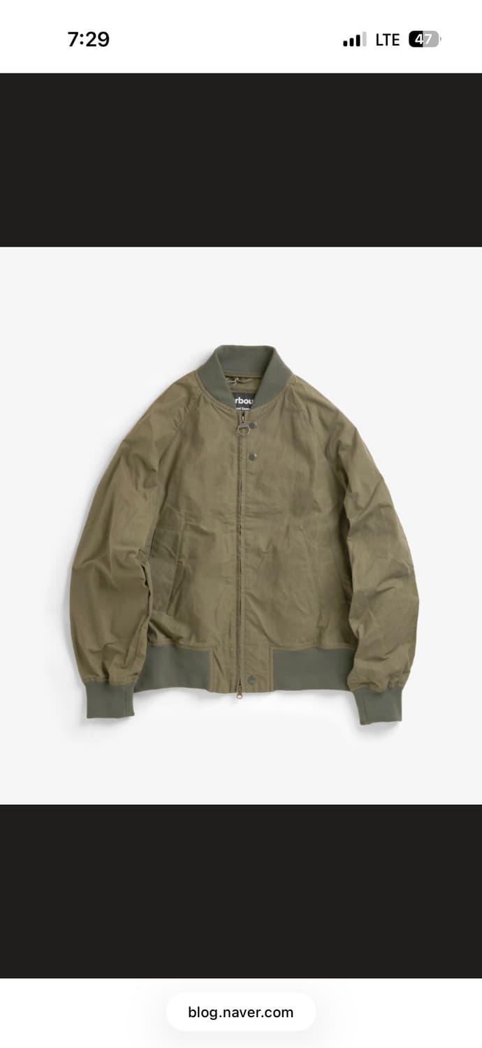 엔지니어드가먼츠 바버 어빙자켓 상품이미지1